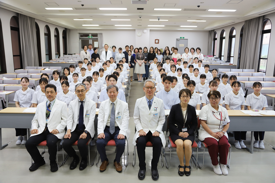 Student Nurse適格認定書授与式を開催しました