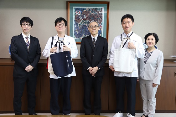 台湾・輔仁カトリック大学から実習生を迎えました